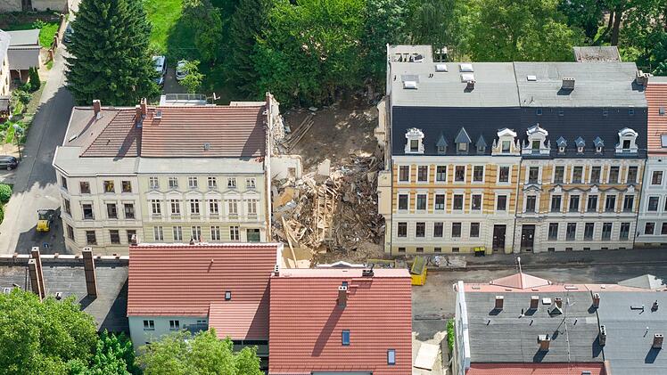 Nach dem Hauseinsturz in G&ouml;rlitz