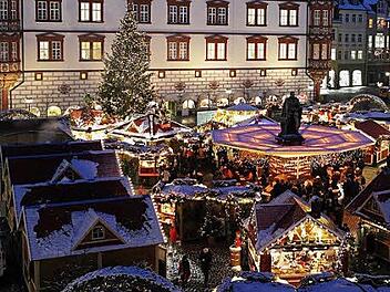 Der Coburger Weihnachtsmarkt soll ab 2016 mit einem neuen Konzept laufen. Foto: Henning Rosenbusch