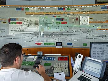 Altes Stellwerk der Deutschen Bahn