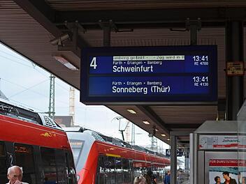 Zwischen Nürnberg und Bamberg bzw. umgekehrt ging am Montag auf der Schiene zeitweise nichts mehr. Foto: Nikolas Pelke