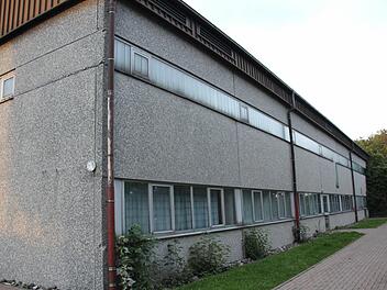 Die Turnhalle in Wilhelmsthal soll saniert werden. Foto: Marco Meißner/Archiv