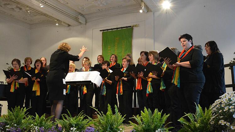 Der Frauenchor der Münnerstädter Liedertafel. Foto: Björn Hein