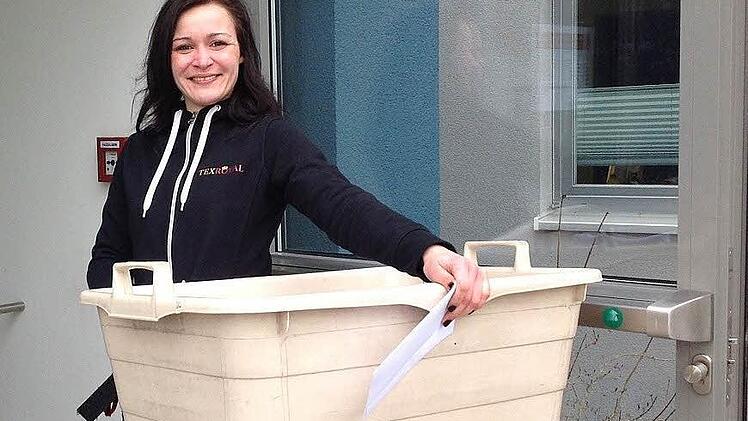 Immer mehr Firmen schätzen die Service-Qualität von "TexRoyal": auch das Landratsamt in Forchheim.