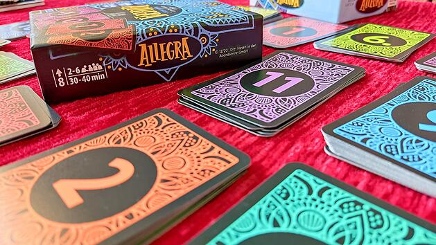 Allegra im Test - Starkes fränkisches Karten-Optimierspiel