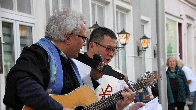 Tanz in den Mai in Bad Brückenau Foto: Ulrike Müller