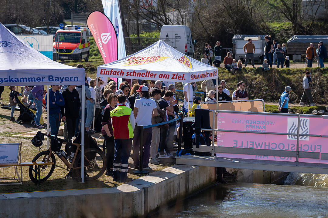 Die Surferwelle mitten in Nürnberg