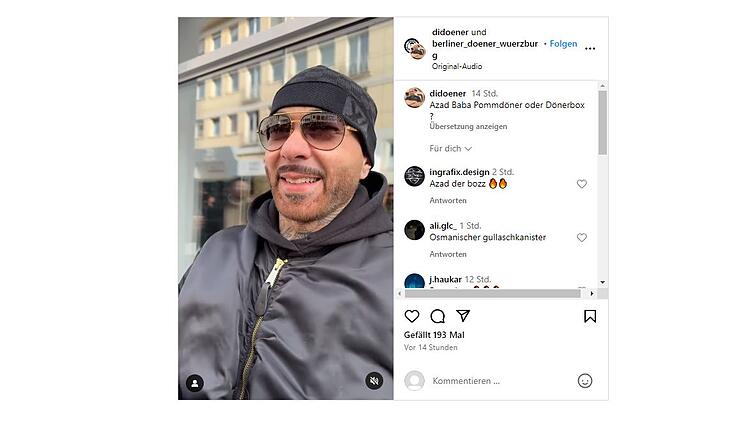 "Berliner Döner"-Eröffnung in Würzburg sorgt für riesige Schlange - bekannter Rapper vor Ort