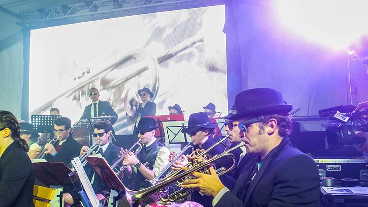 Impressionen vom "Oktopafest" mit der "Original Prinz Albert Blasmusik" in Coburg.Foto: Jochen Berger