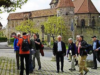 Auch in Effeltrich machten die Herzogenauracher Pilger Station. Foto: privat
