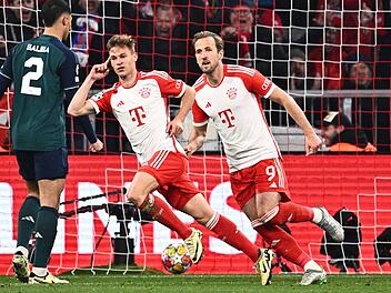 Joshua Kimmich bringt den FC Bayern ins Halbfinale der Champions League