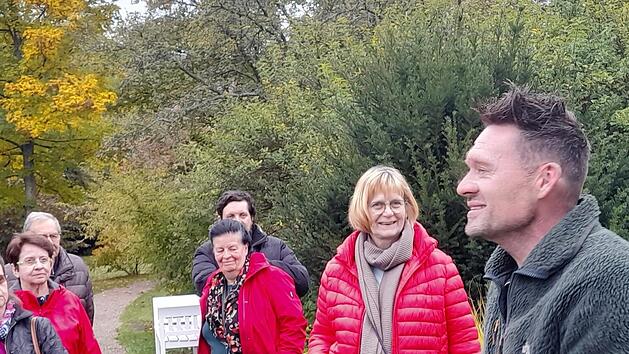 Michael Jakob hat den Teilnehmern der botanischen Führung viele Tipps gegeben.