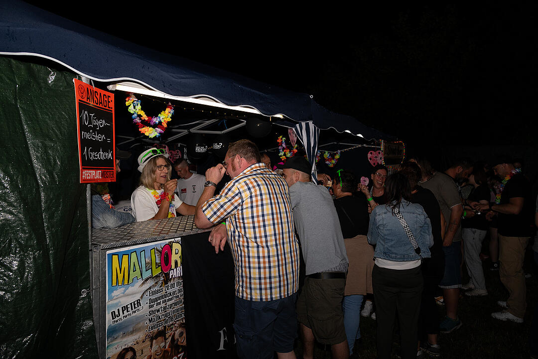 Impressionen von der Partynacht