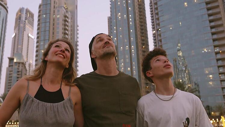 Erst Lieblings-Urlaubsziel, jetzt neue Heimat: die Schramms in Dubai.