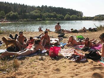 Der Baggersee bei Kleinsendelbach Archivfoto: JH