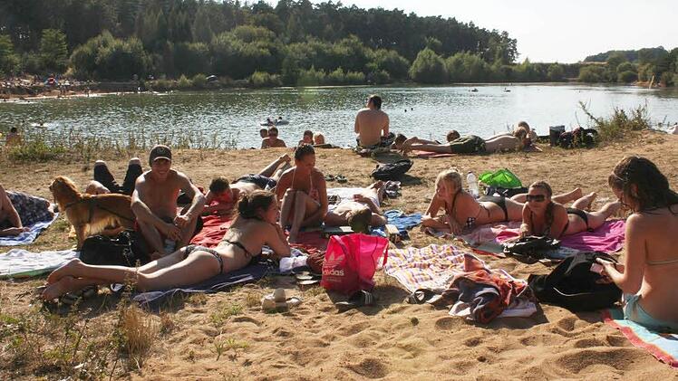 Der Baggersee bei Kleinsendelbach Archivfoto: JH