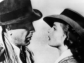 Humphrey Bogart schaute Ingrid Bergmann mal tief in die Augen. Foto: Archiv