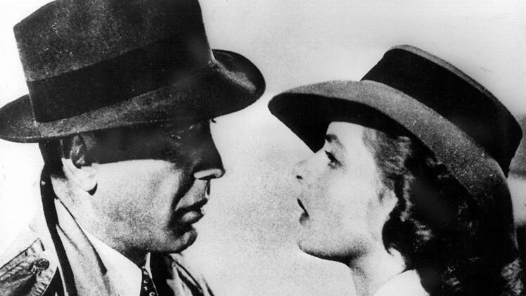 Humphrey Bogart schaute Ingrid Bergmann mal tief in die Augen. Foto: Archiv