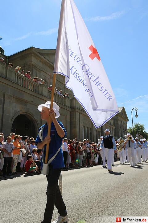 Rakoczyfest in Bad Kissingen mit Umzug; Foto: Barbara Herbst