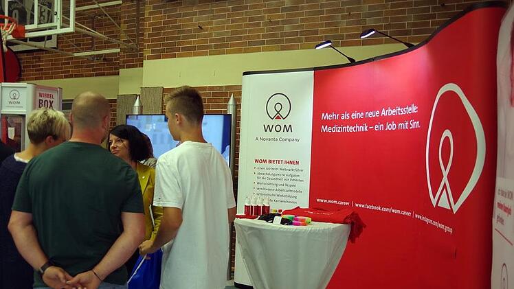 Der Stand von  w-o-m- Foto: Heike Schülein