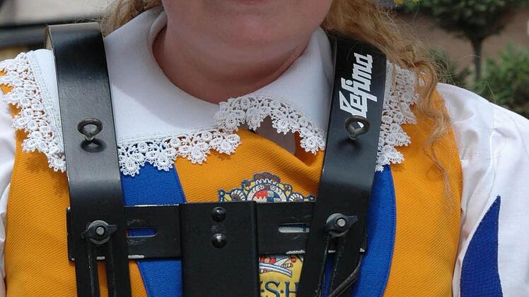 Jennifer Reith ist Mitglied im Spielmannnszug Ebenhausen.