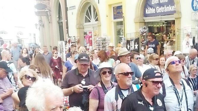 Auch sie sind manchmal der Grund für die "Verstopfung": Touristen