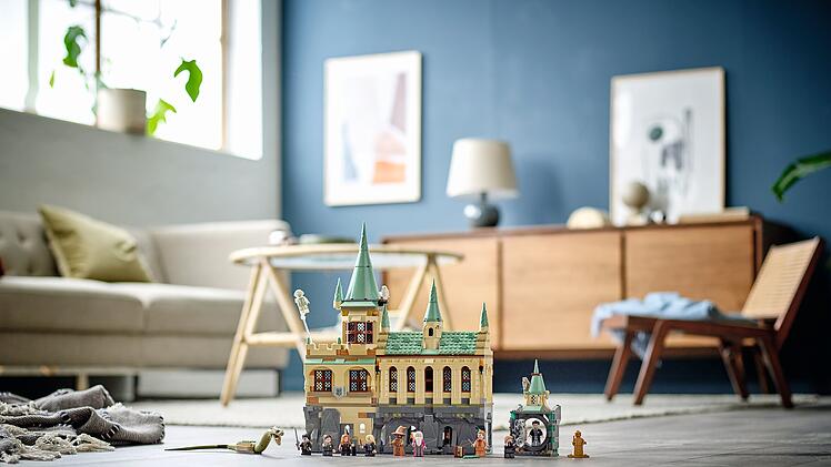 Harry Potter Lego Schloss Hogwarts Kammer des Schreckens