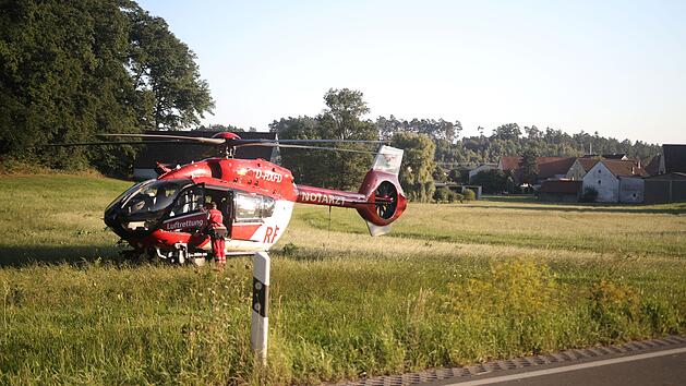 Motorradunfall im Kreis Ansbach - 24-J&auml;hriger schwer verletzt
