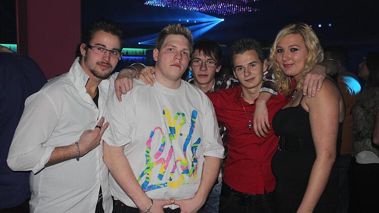 Florian Schneiderbanger, Florian Hohner, Philipp Berlinger, Marcel Schüsser und Jasmin Drescher (von links) kamen nur wegen Sido.