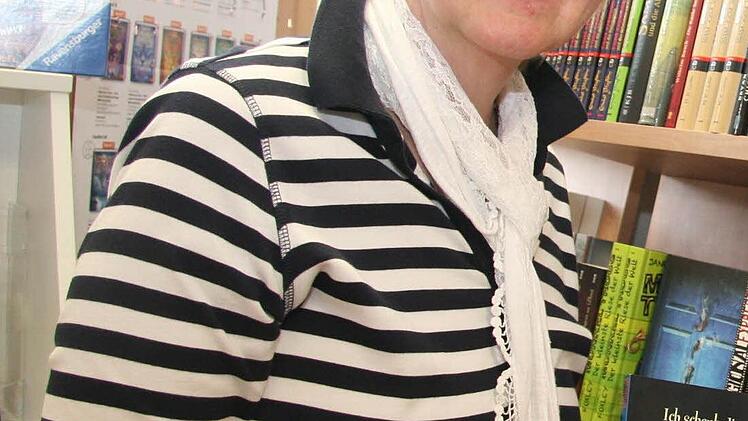 Christine Friedlein vion der Buchhandlung Friedrich