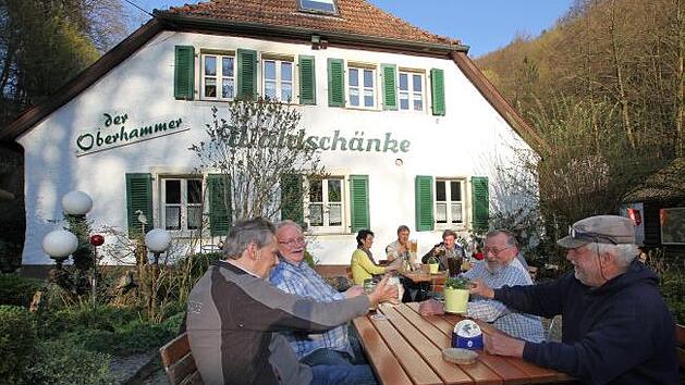 Liegt idyllisch im Steinachtal: Das Anwesen Oberhammer 1 mit seinem 6000 Quadratmeter großen Grundstück. Foto: privat