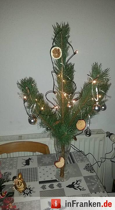 Weihnachten in Franken: Die Christbäume unserer Leser