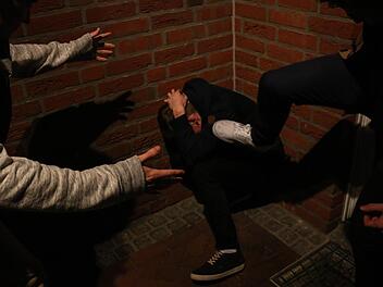 Ein 21-jähriger ist in Nürnberg nach Tritten gegen den Kopf seines Opfers festgenommen worden. Symbolfoto: Christopher Schulz