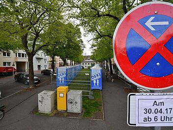 Die Vorbereitungen sind so gut wie abgeschlossen: Der Weltkulturerbelauf kann am Sonntag, 30. April, in Bamberg starten. Foto: Ronald Rinklef