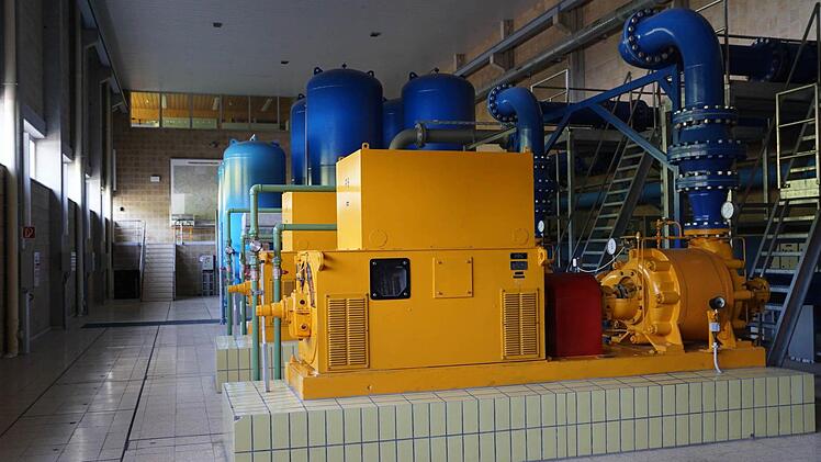 Ein Blick in das Pumpwerk.Foto: Sarah Dann