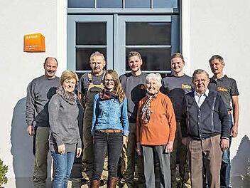Das Team der Schreinerei Habenstein im Jubiläumsjahr.