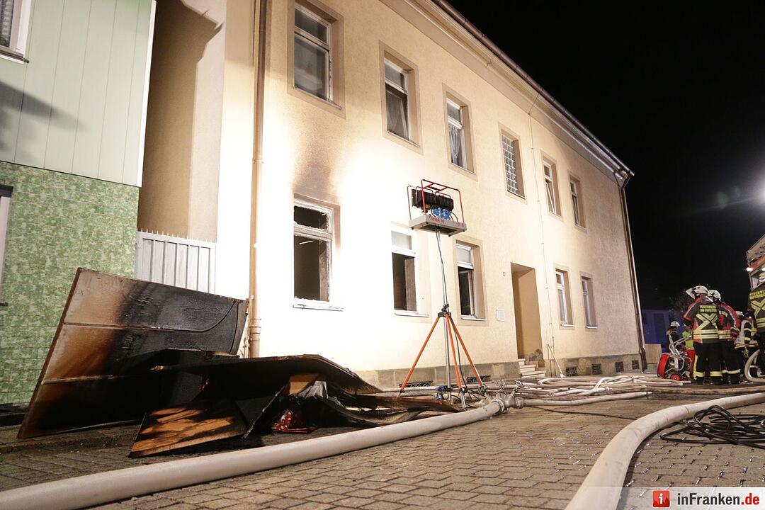 Zimmerbrand in Bad Staffelstein