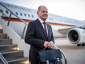 Kanzler Scholz in den USA
