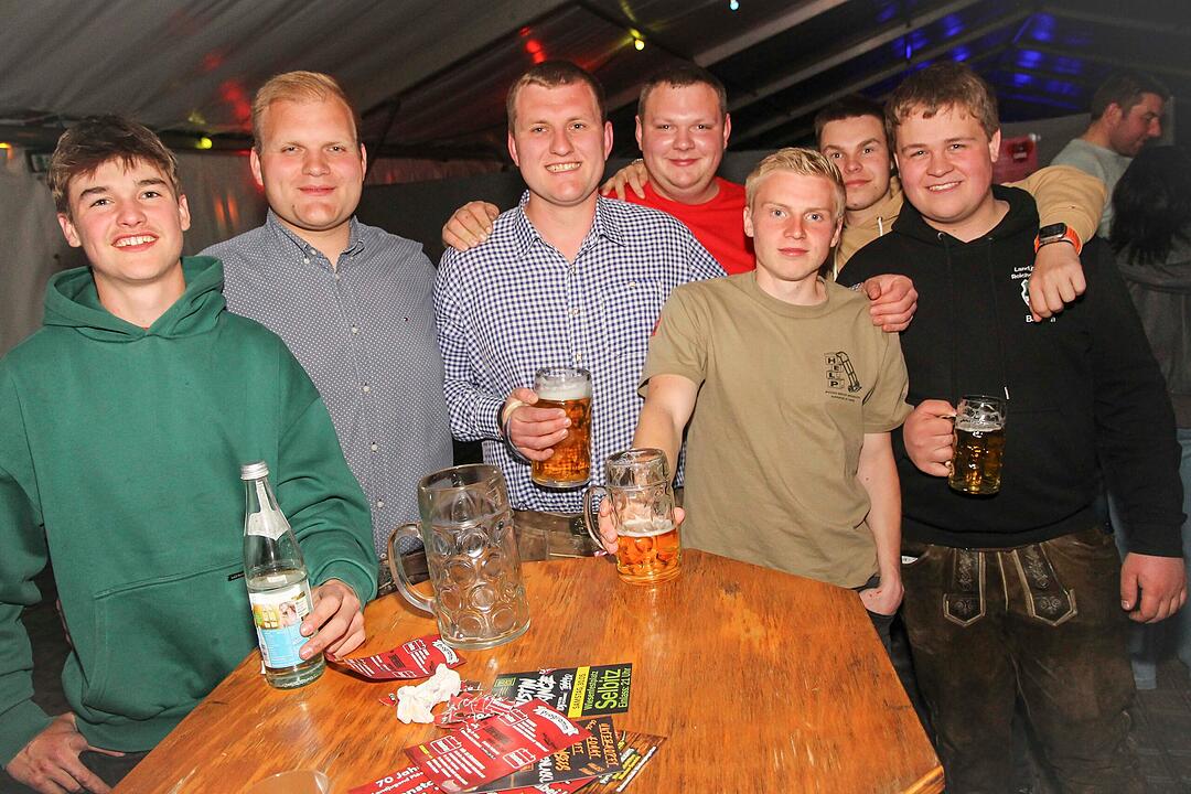 Die Partyband "highline" sorgte f&uuml;r gute Stimmung.