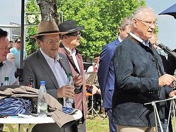 Prominentester Redner alljährlich ist Staatsminister Joachim Herrmann. Foto: Evi Seeger