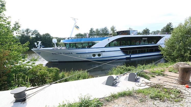 Die neue Schiffsanlegestelle in Forchheim geht in Betrieb. Josef Hofbauer