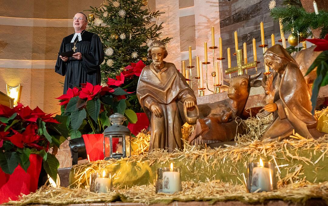 Erster Weihnachtsfeiertag in Bayern - Gottesdienst