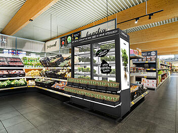 Indoor-Farming: ALDI SÜD und Infarm lassen frische Kräuter in Filialen wachsen