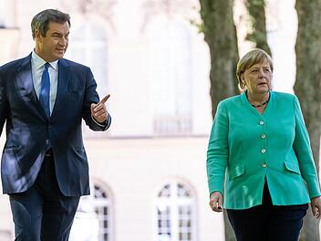 Bundeskanzlerin besucht Bayerisches Kabinett