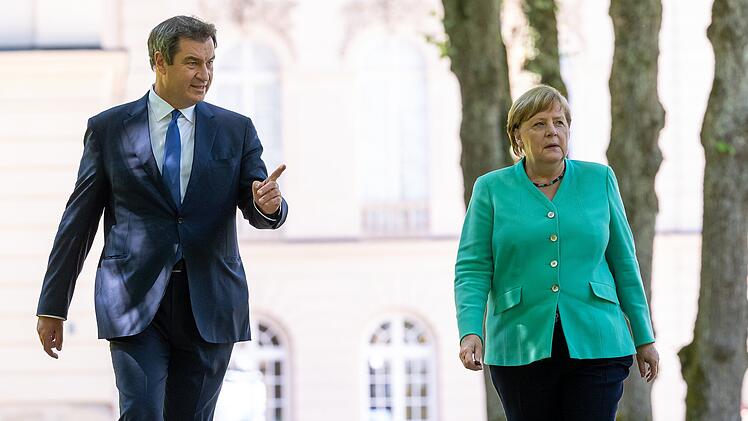 Bundeskanzlerin besucht Bayerisches Kabinett