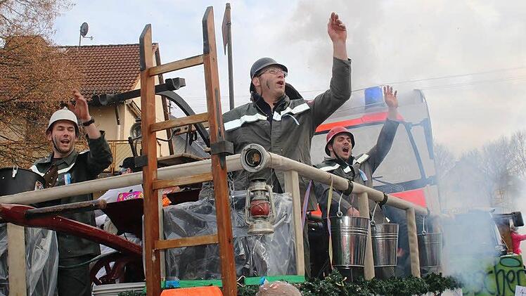 Sinntaler Faschingszug  Foto: Steffen Vetter