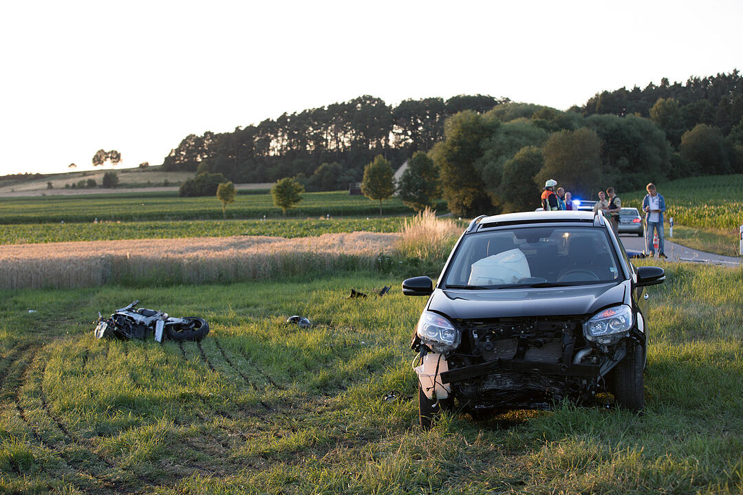 Gunzenhausen: Tödlicher Motorradunfall