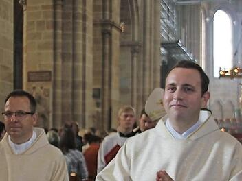 Tobias Fehn (rechts) war beeindruckt von der großen Anteilnahme. Foto: Veronika Schadeck