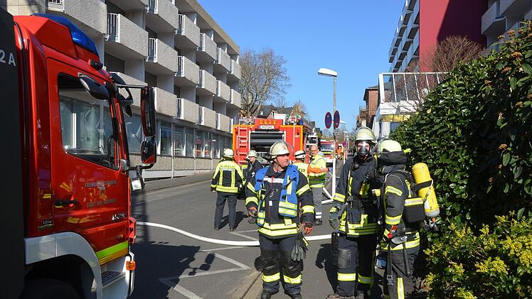 Im ehemaligen Hotel Rixen in Bad Kissingen ist ein Feuer ausgebrochen. Peter Rauch