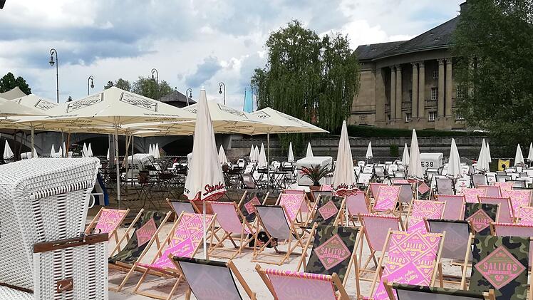 Der Bad Kissinger Stadtstrand
