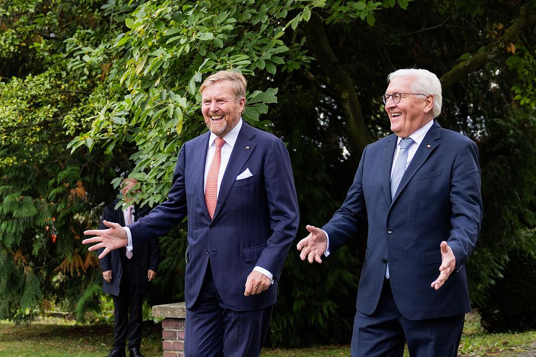 König Willem-Alexander besucht Münster